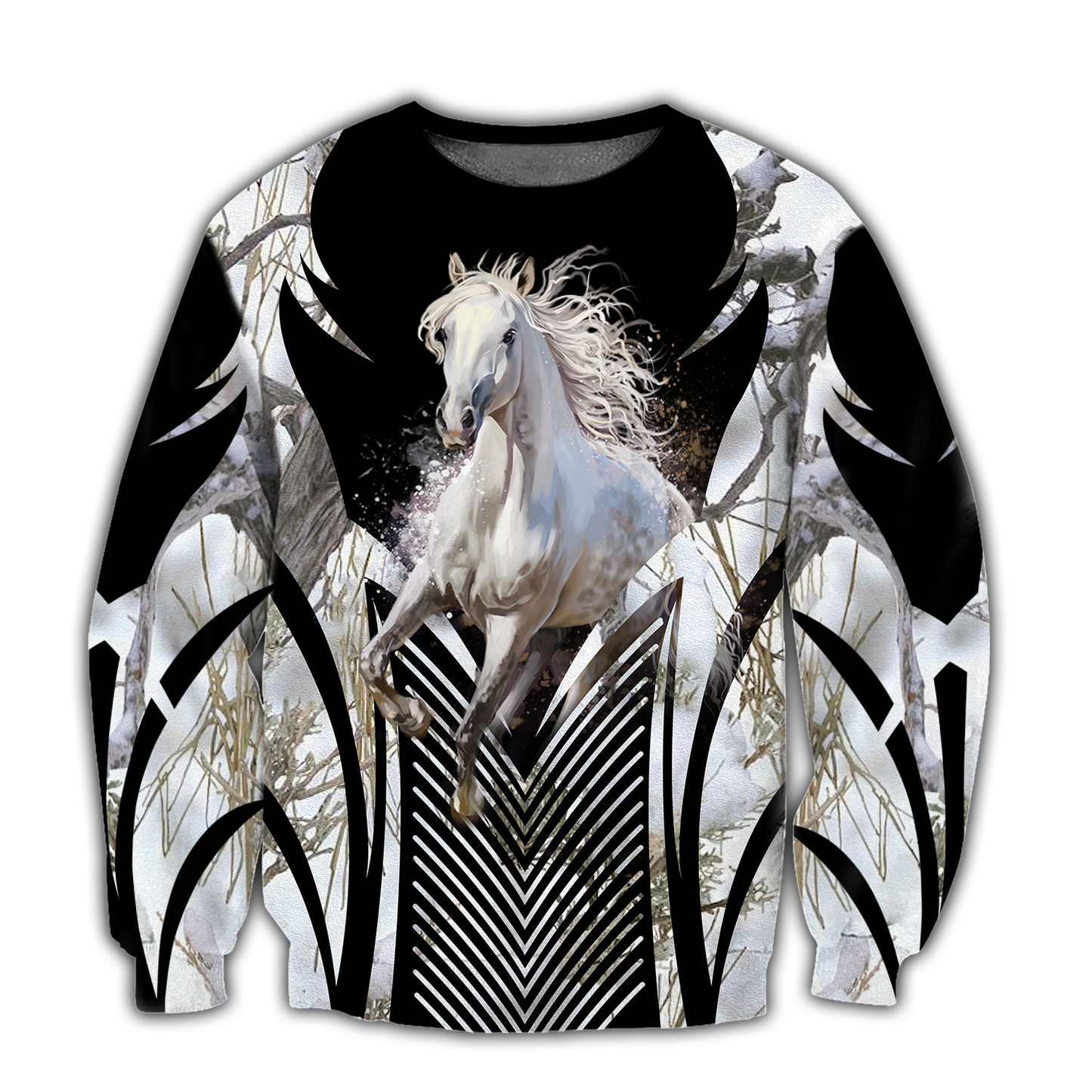 White Horse 3D All Over Printed Shirts For Men And Women NTN1218204CL