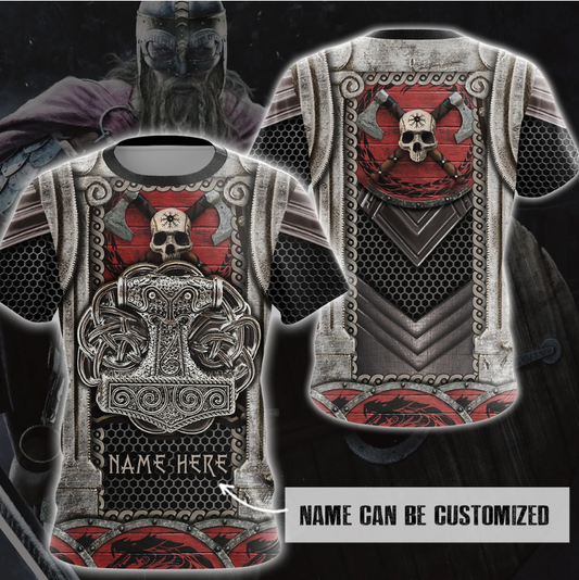 Viking Armor Custom Name - Amaze Style™-Apparel