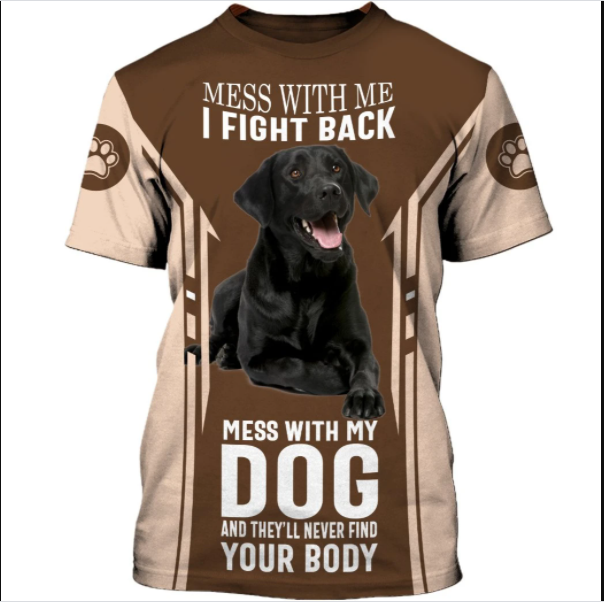 Labrado Retriever - Best Friend 3D Unisex Shirts