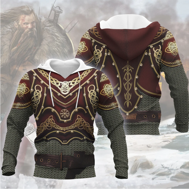 3D All Over Printed Mystic Viking Armor - Amaze Style™-Apparel