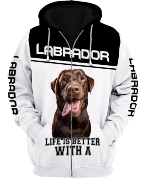 Labrado Retriever - Best Friend 3D Unisex Shirts