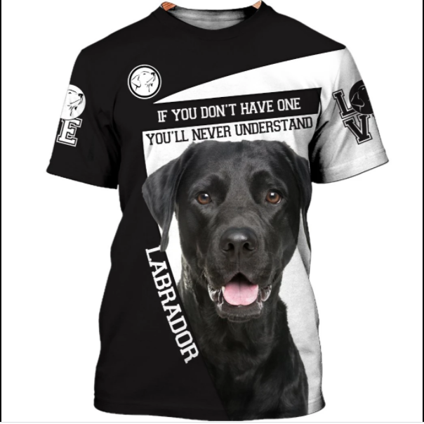 Labrado Retriever - Best Friend 3D Unisex Shirts