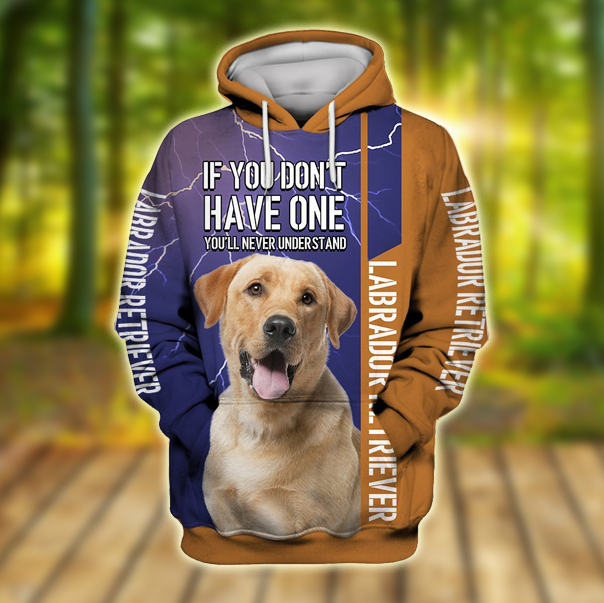 Labrado Retriever - Best Friend 3D Unisex Shirts