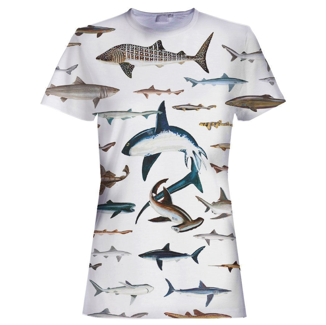 3D All Over Print Shark Hoodie-Apparel-6teenth World-Hoodie-S-Vibe Cosy™