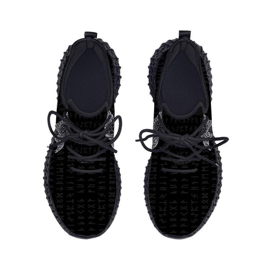 Vikings - The Raven of Odin Tattoo Shoes - Amaze Style™-