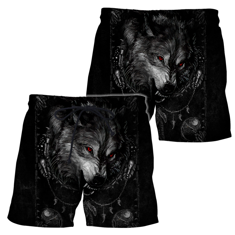 Wolf I Am Not Hero 3D Over Printed Hoodie Cloak for Men and Women-ML