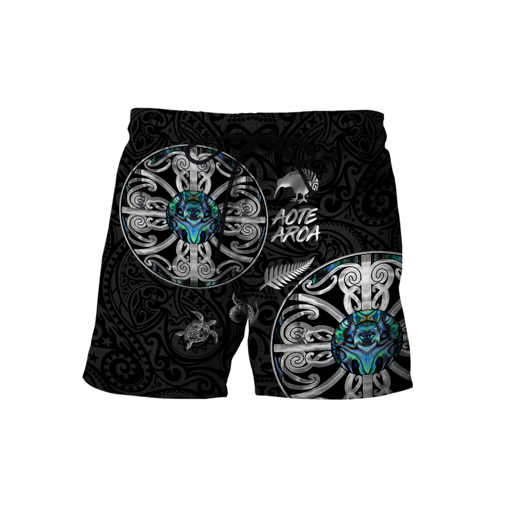 Aotearoa Maori manaia 3d all over printed shirt and short for man and women MH270620