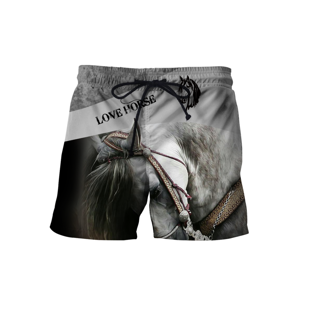 Beautiful Horse 3D All Over Printed shirt for Men and Women Pi070101 - Amaze Style™-Apparel