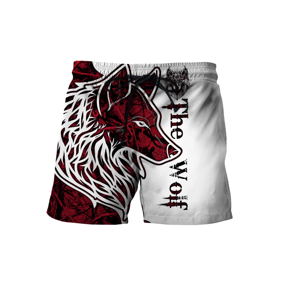 Wolf Tattoos Hoodie T Shirt For Men and Women Pi230401 - Amaze Style™-Apparel