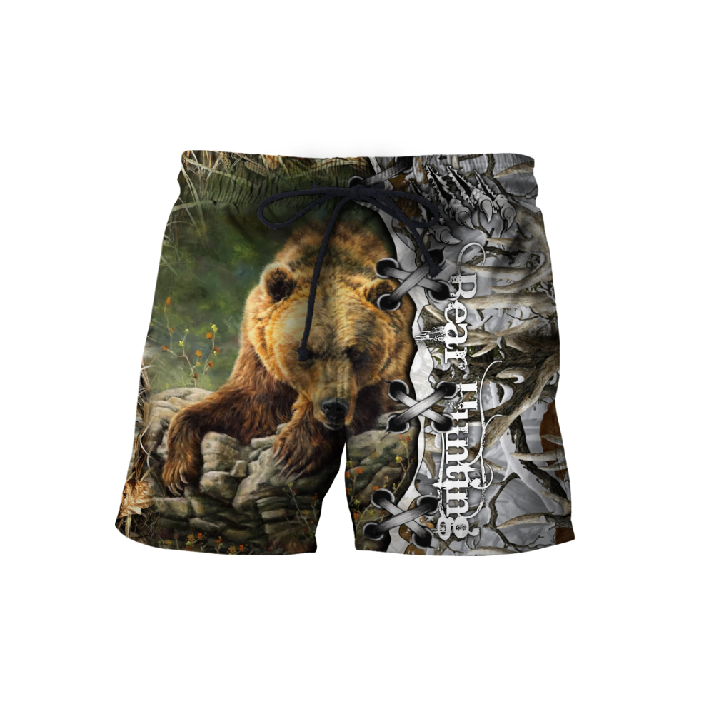BEAR HUNTING CAMO 3D ALL OVER PRINTED SHIRTS FOR MEN AND WOMEN Pi061203 PL - Amaze Style™-Apparel