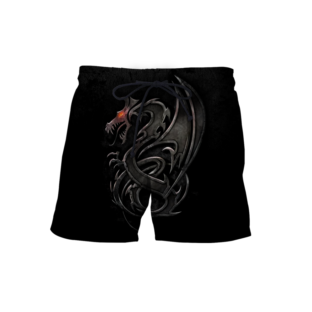 3D Armor Tattoo and Dungeon Dragon Hoodie HAC130102 - Amaze Style™-Apparel