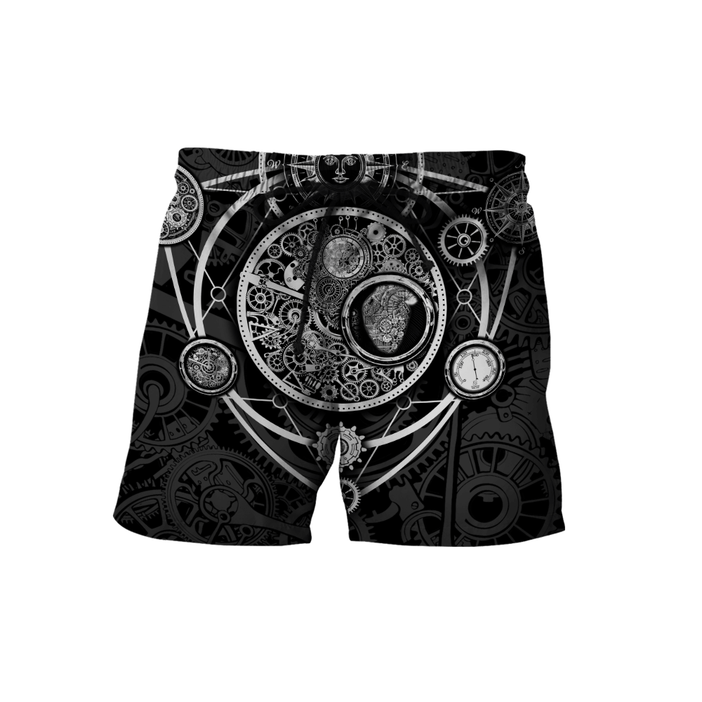 Steampunk Heart of Mechanic 3D Over Printed Hoodie for Men and Women-ML