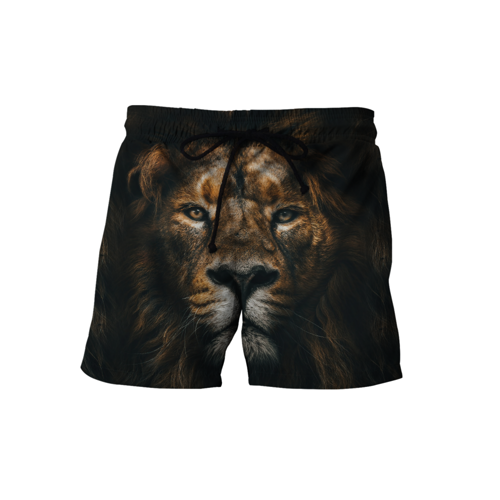 The Silence of Lion Over Printed Hoodie