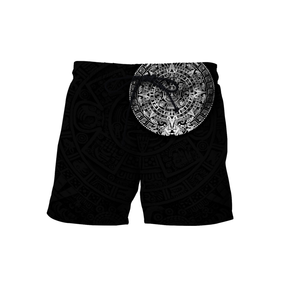 Aztec Mayan Tatoo 3D All Over Printed Hoodie