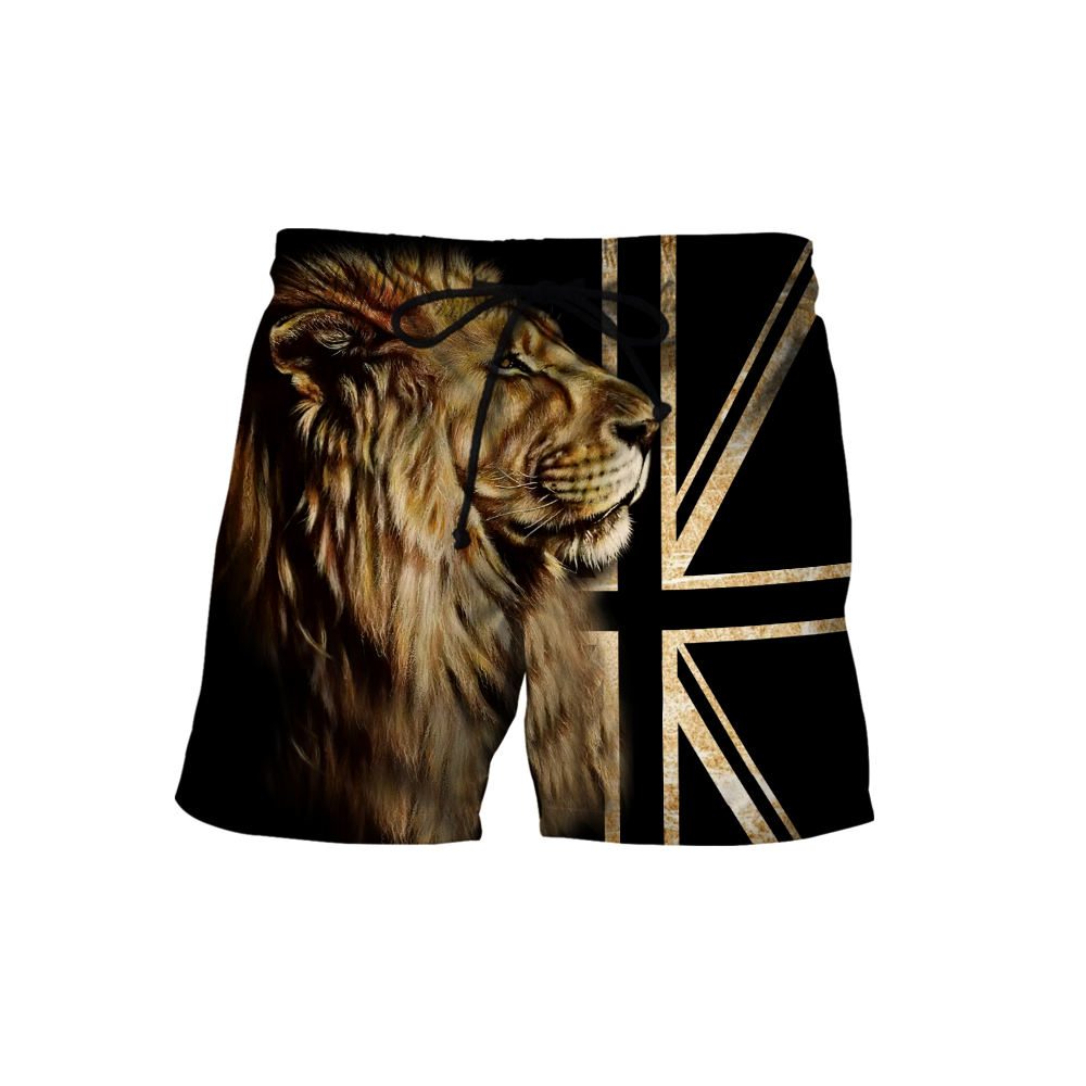 3D England One Nation Under God Over Printed Shirt for Men and Women