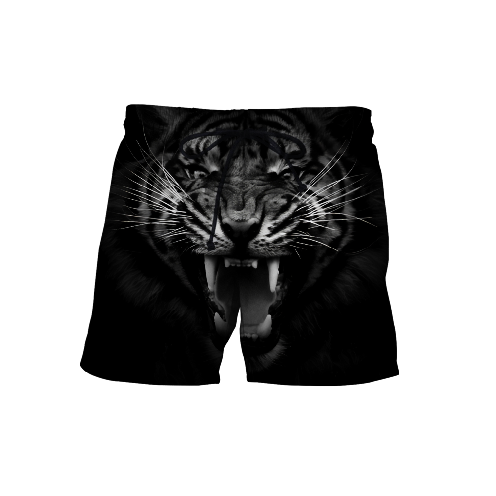 Tiger Back And White 3D All Over Printed Shirts For Men and Women DQB08202004