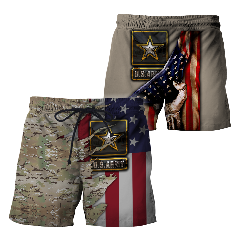 US Army 3D All Over Printed Shirts  MH1210201