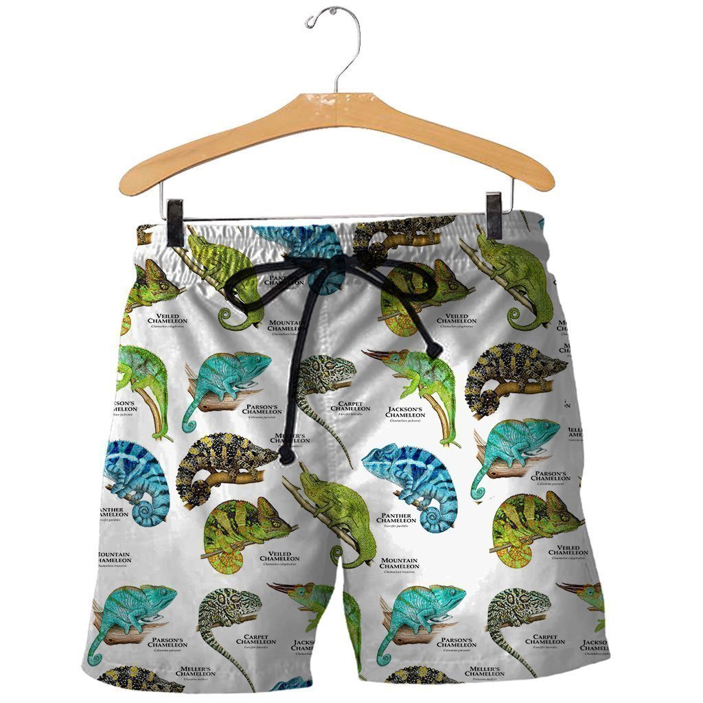 3D All Over Printed Chameleons of the World Shirts - Amaze Style™-Apparel