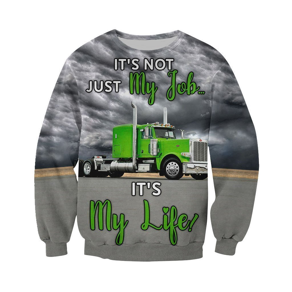 3D All Over Printed Green Truck Shirts and Shorts - Amaze Style™-Apparel