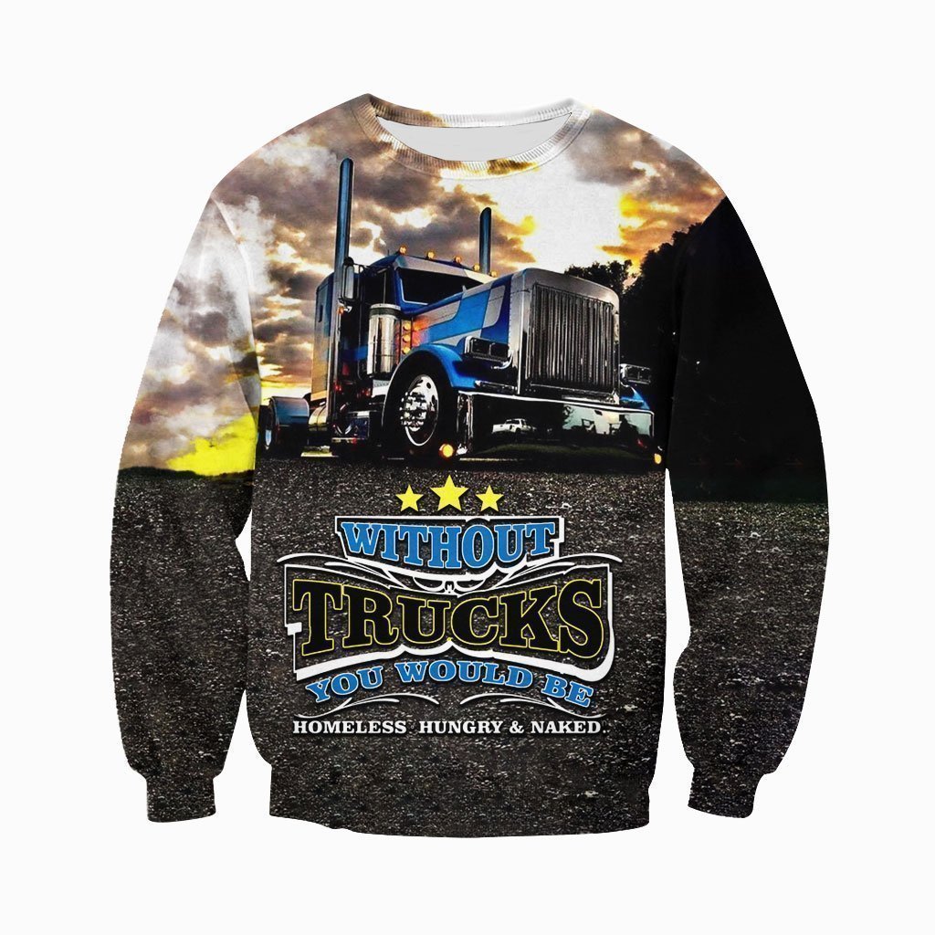 3D All Over Printed Truck Shirts And Shorts - Amaze Style™-Apparel