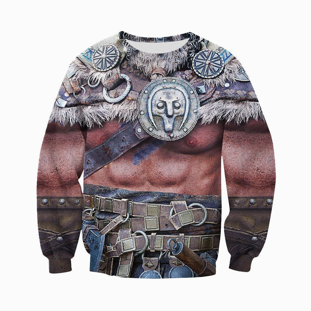 3D All Over Printed Viking Warrior Shirts - Amaze Style™-Apparel