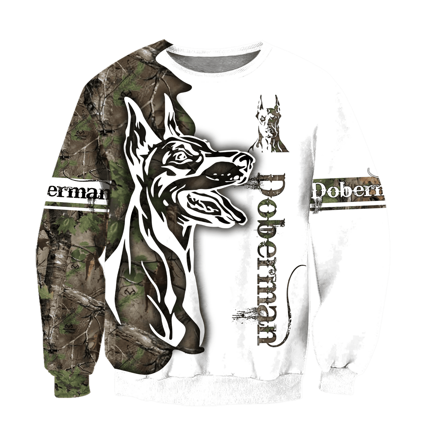 Doberman Dog 3D All Over Printed Unisex PL
