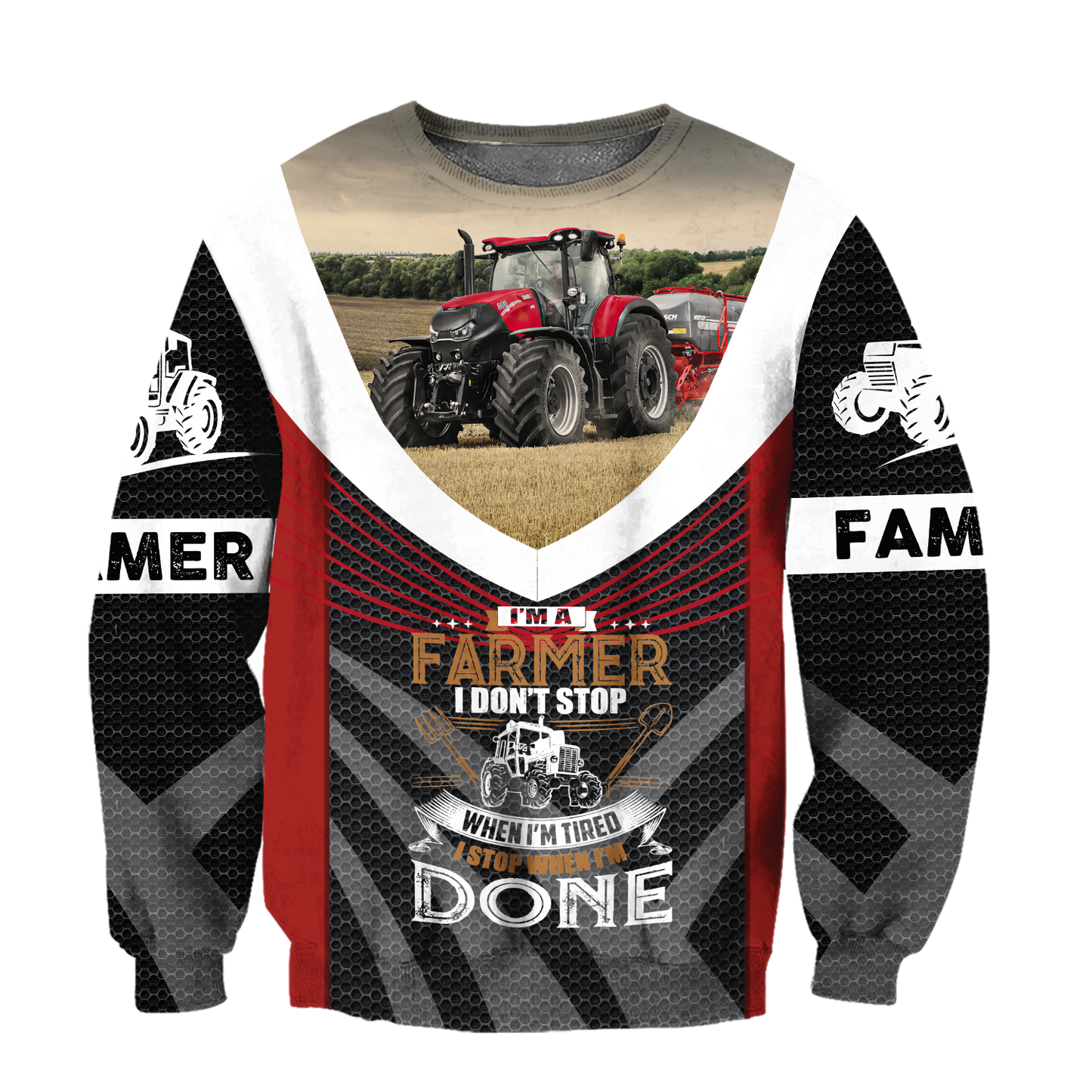 All Over Printed Farmer Hoodie MEI09212002-MEI