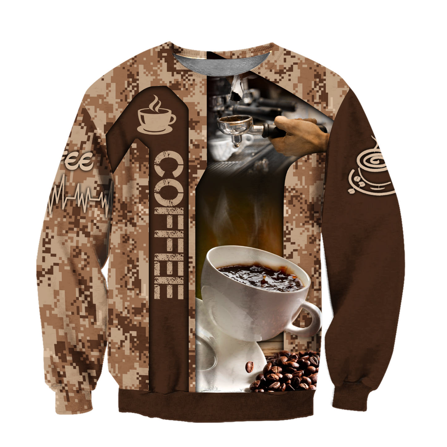 Barista 3D All Over Printed Differences Between Types Of World Coffee Shirts and Shorts Pi221203 PL - Amaze Style™-Apparel