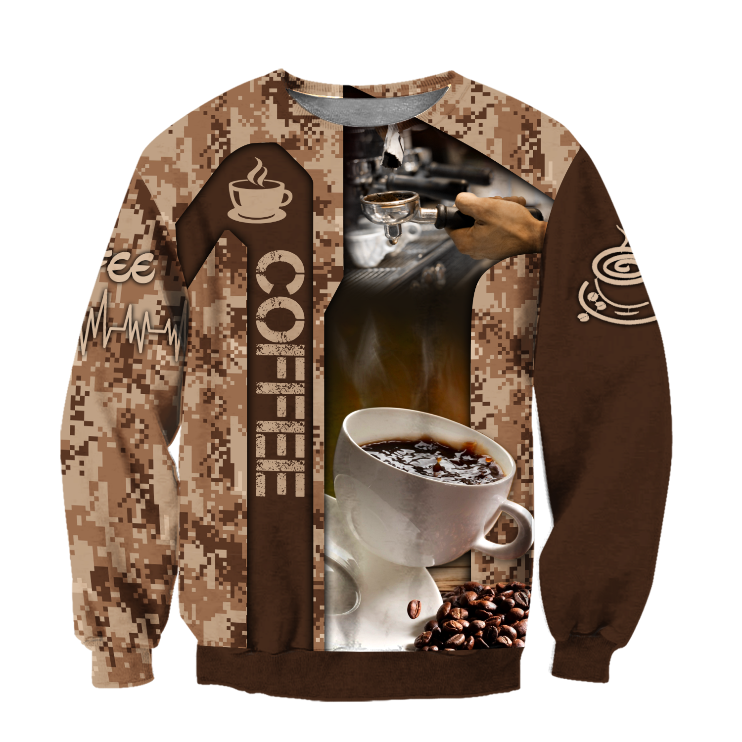 Barista 3D All Over Printed Differences Between Types Of World Coffee Shirts and Shorts Pi221203 PL - Amaze Style™-Apparel