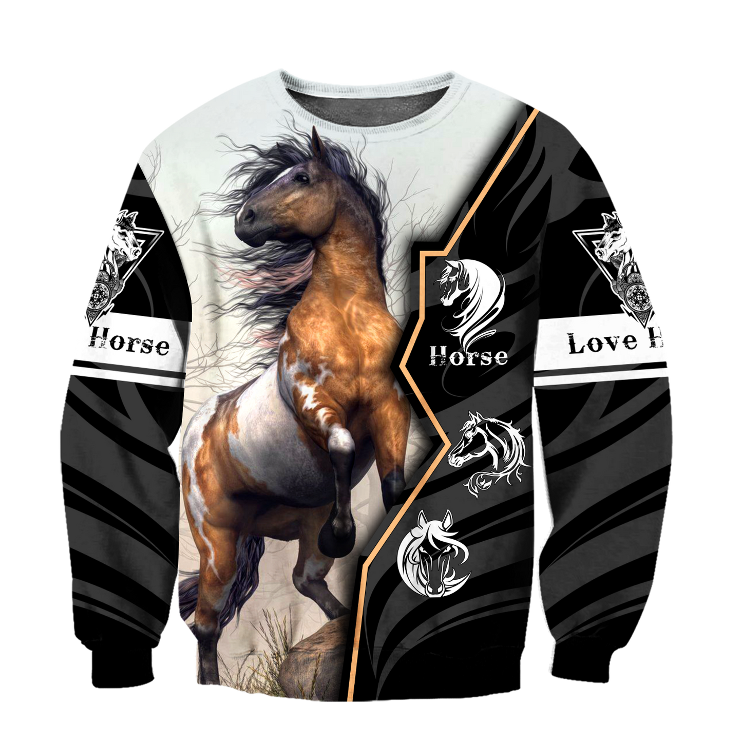 Beautiful Horse 3D All Over Printed shirt for Men and Women Pi040104 - Amaze Style™-Apparel