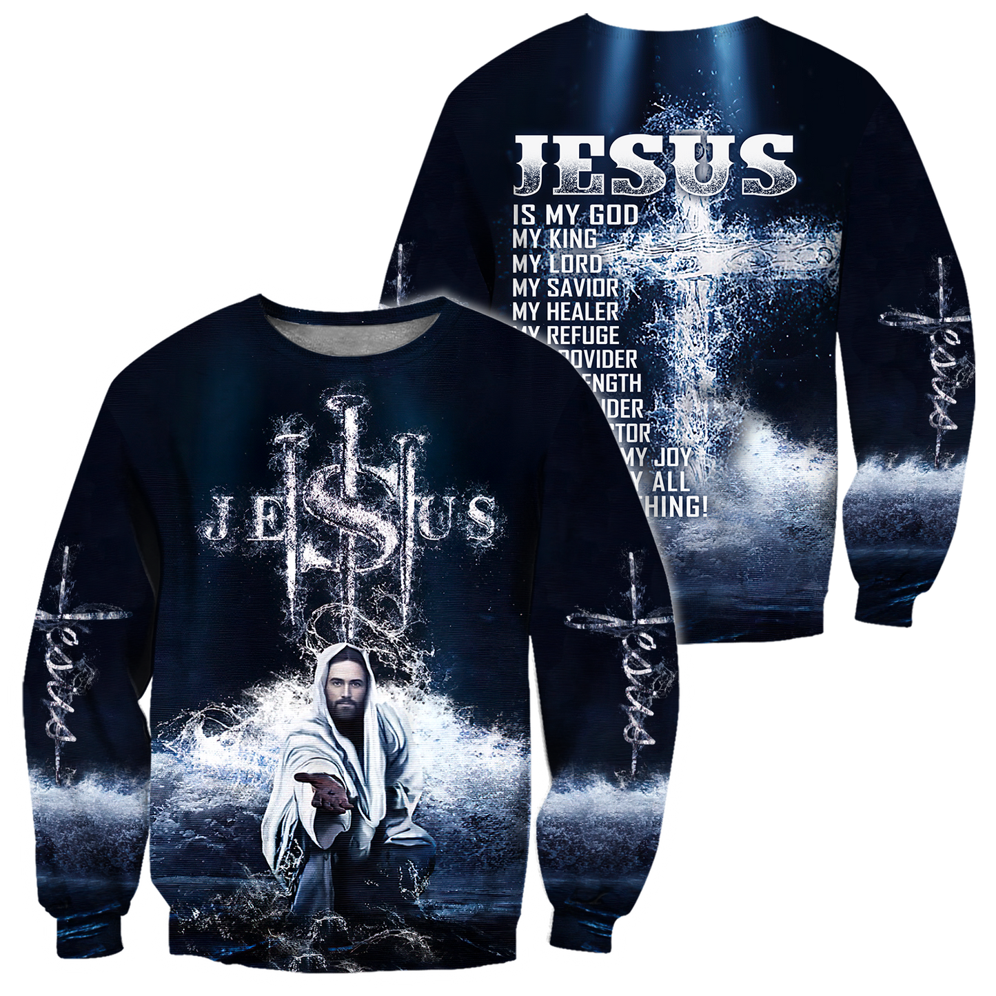3D All Over Printed Shirts For Men and Women Easter Jesus Pi190501S1 - Amaze Style™-Apparel
