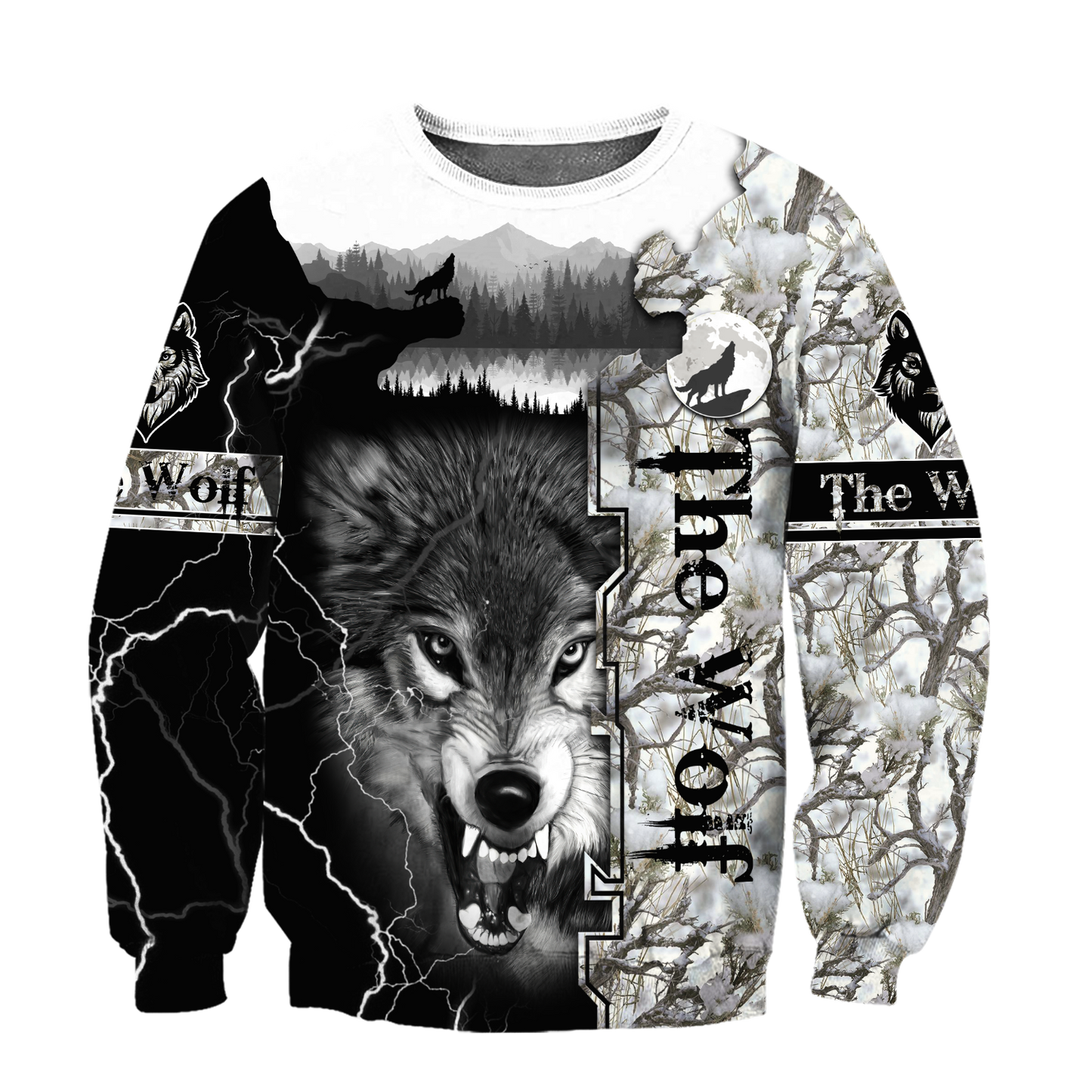 Wolf 3D All Over Printed Hoodie For Men and Women Pi03092001