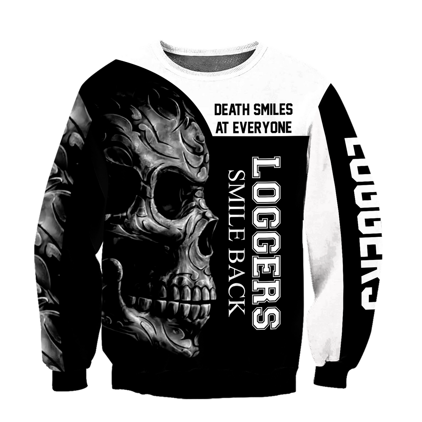 3D Logger Dead Skull Unisex Shirts