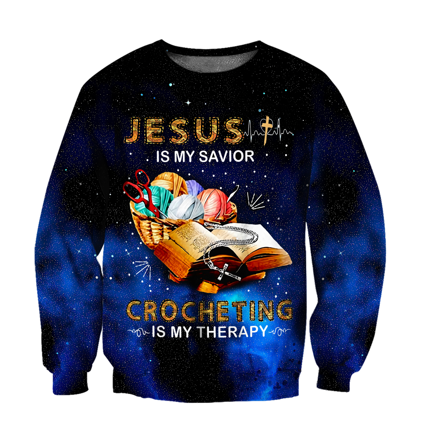 All Over Printed In Crocheting Lover HHT07092015-MEI