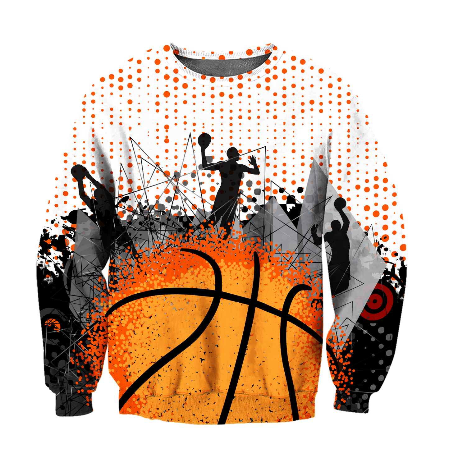 Basketball Love 3D All Over Printed Hoodie Shirt by SUN MH1706201S