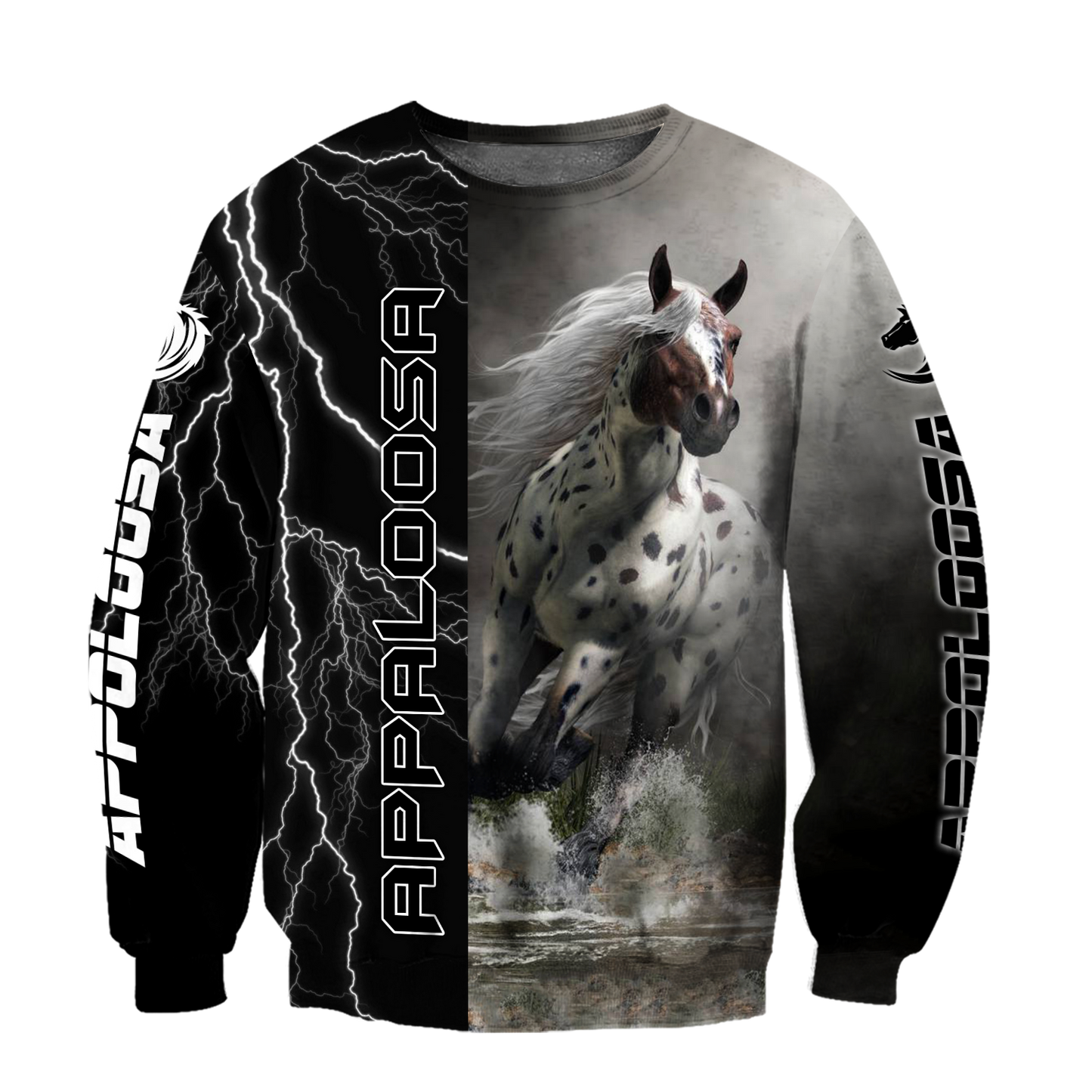 Appaloosa Horse shirt design for men and women - Pi301201-Apparel-MP-Sweat Shirt-S-Vibe Cosy™