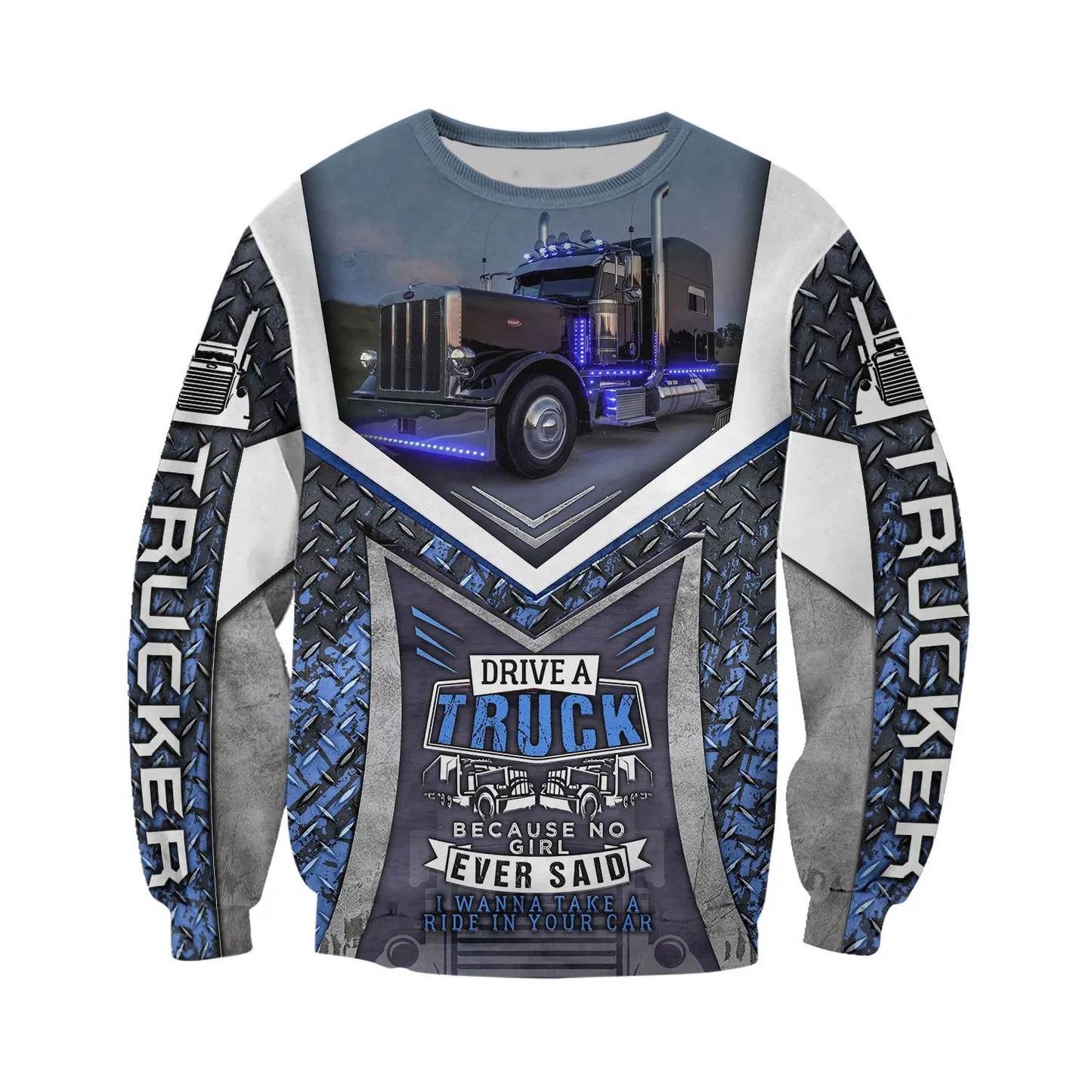 TRUCK DRIVER 3D ALL OVER PRINTED SHIRTS AND SHORT FOR MAN AND WOMEN PL12032003 - Amaze Style™-Apparel