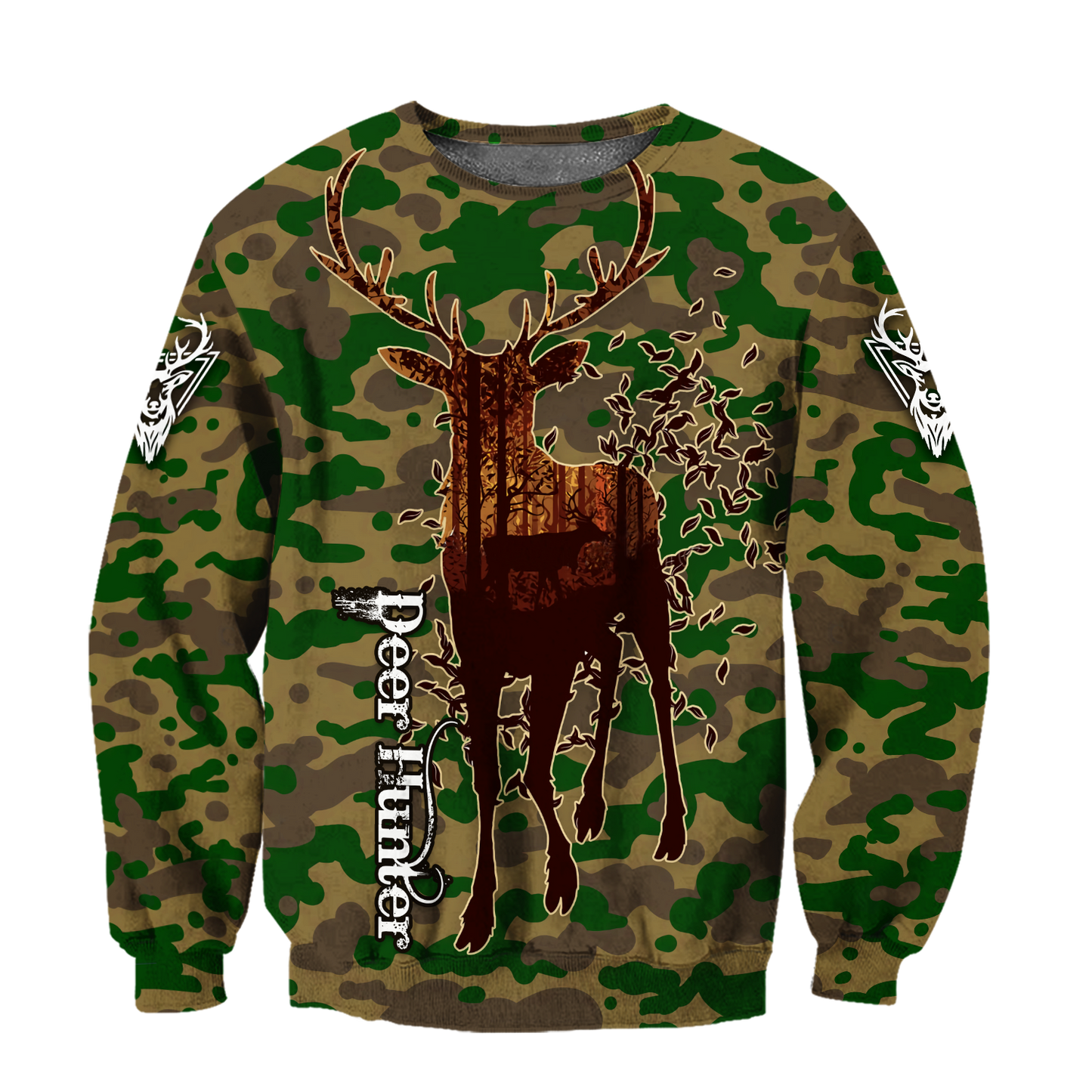 3D Unisex Hoodie Deer Hunting