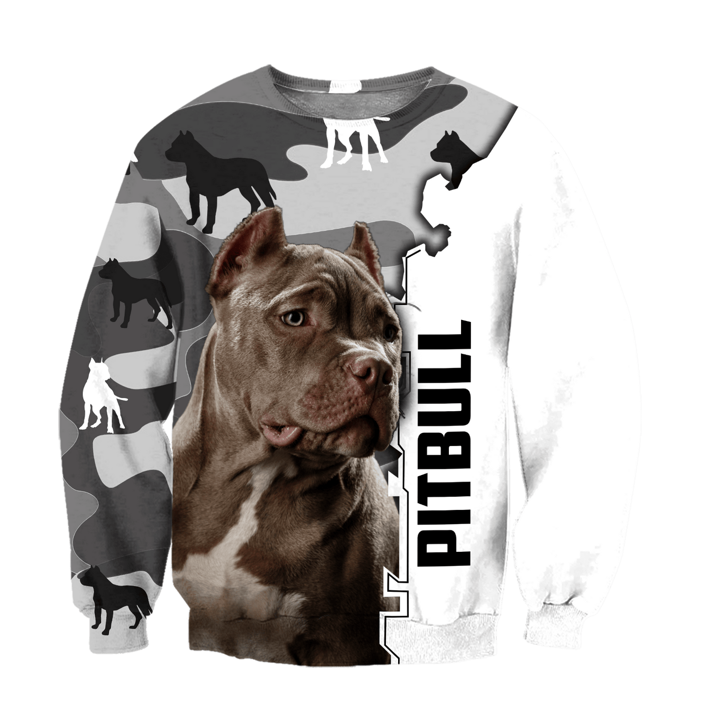 Pitbull dog 3D All Over Printed Unisex PL