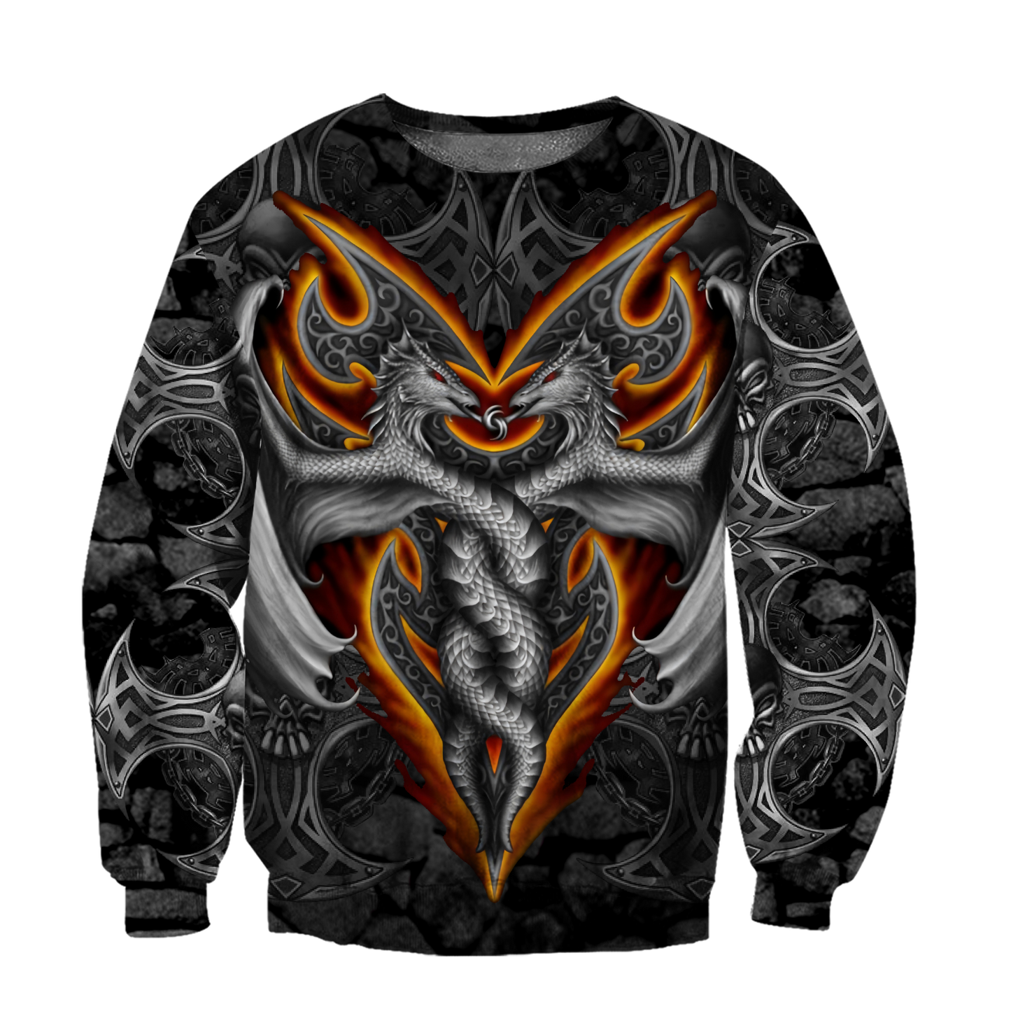 Armor Tattoo and Dungeon Dragon 3D All Over Printed Shirts For Men and Women DQB08172007