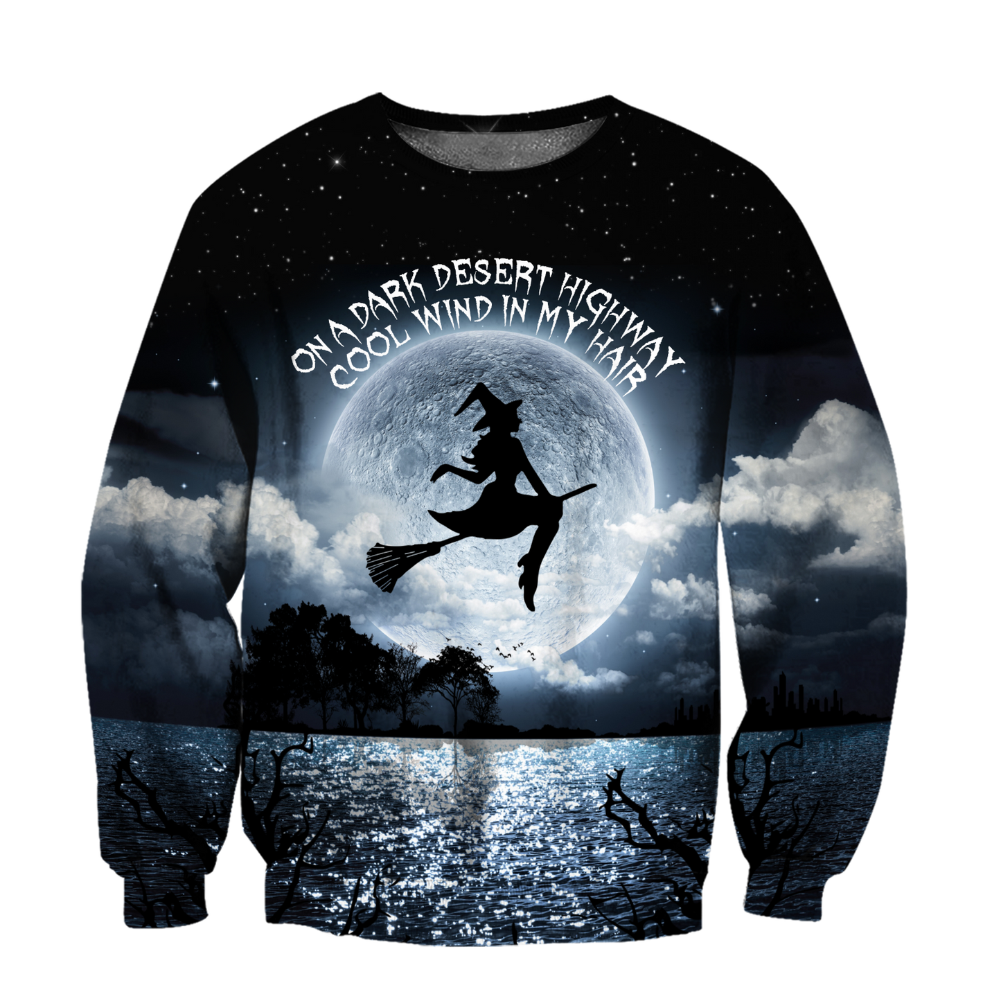 On A Dark Desert Highway Halloween 3D All Over Printed Shirts For Men and Women