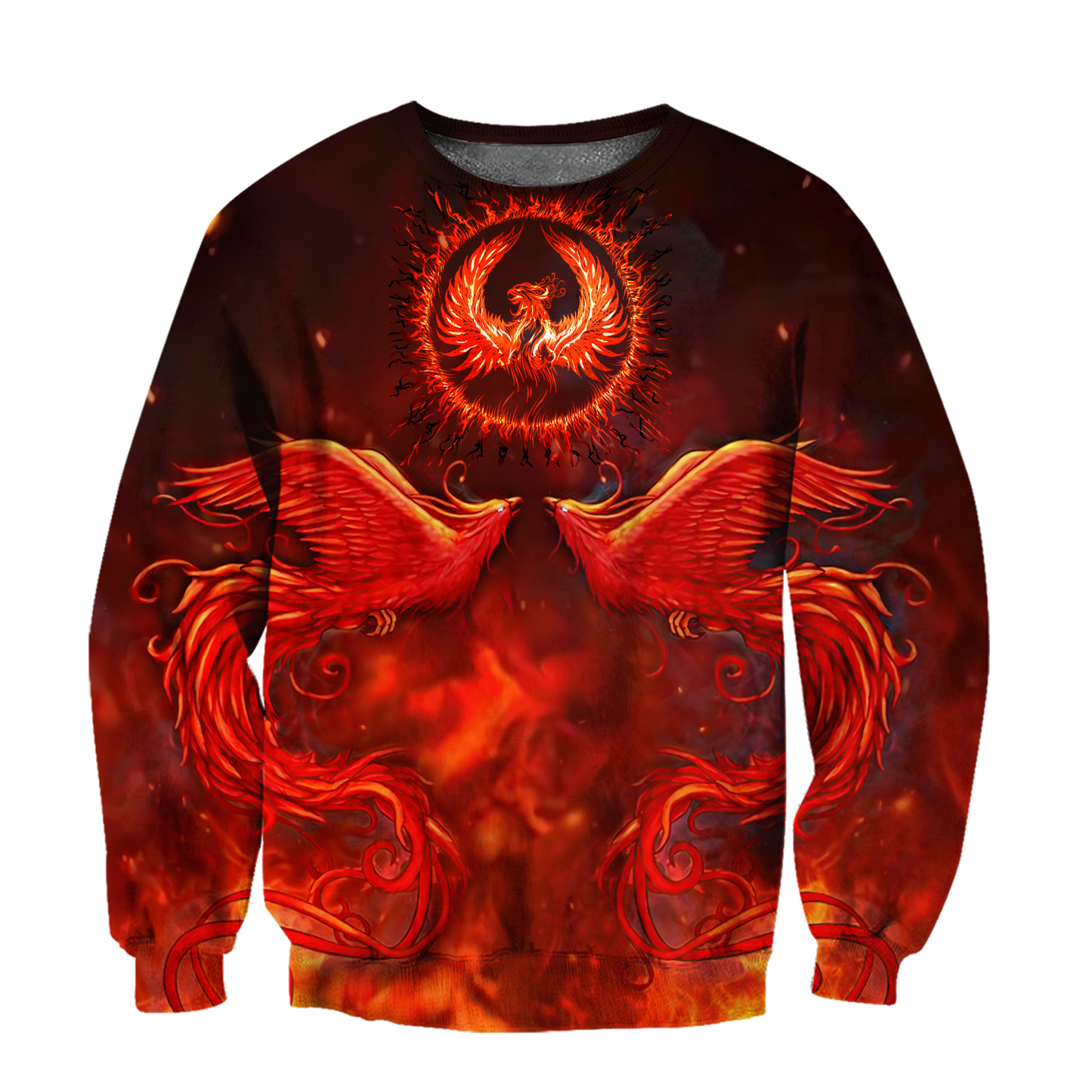 Beautiful Phoenix Hoodie Shirt for Men and Women HHT08102002