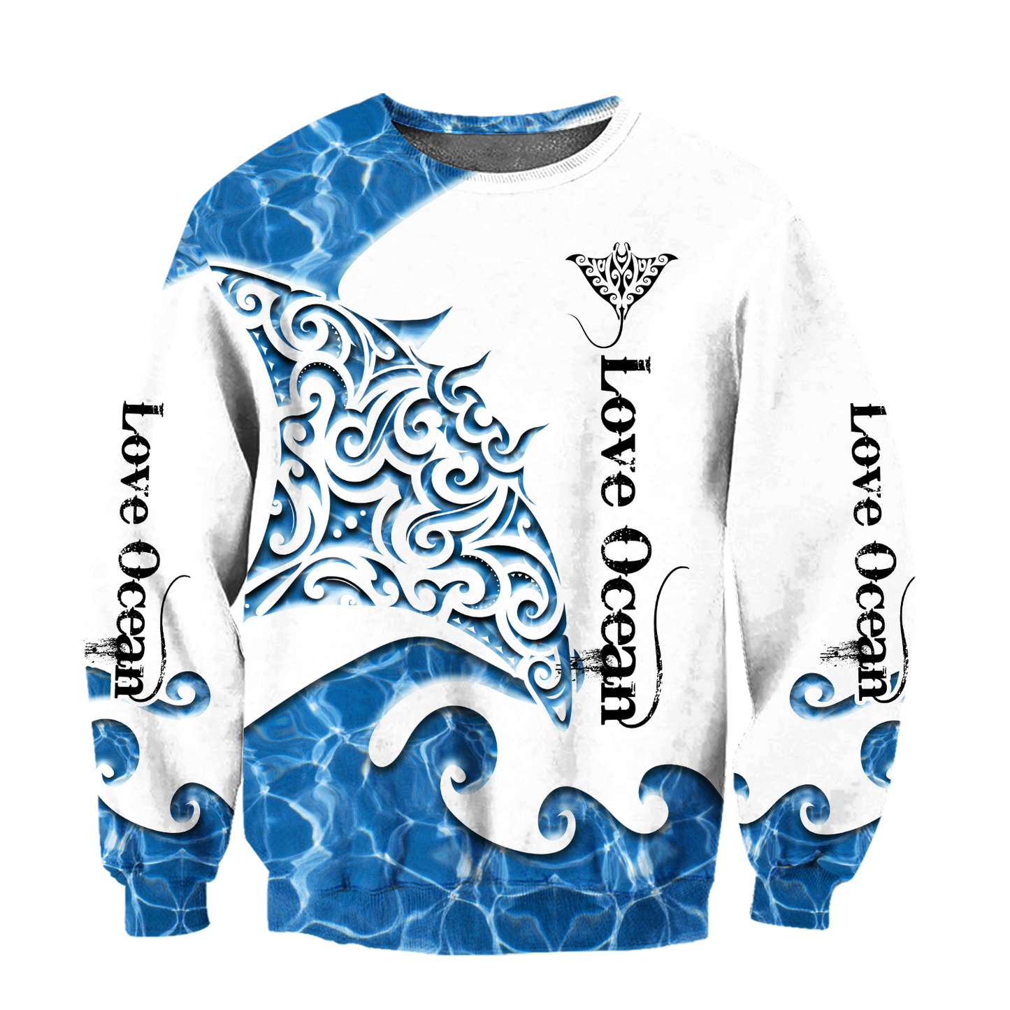 Beautiful Ray - Love Ocean Hoodie 3D All Over Printed Shirts For Men LAM2029081-LAM