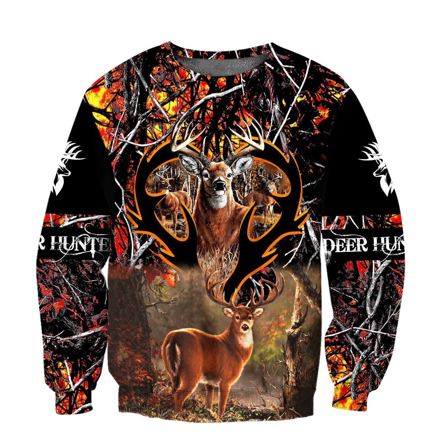 Amazing Deer Hunting 3D All Over Printed Shirts For Men MH2808203-LAM