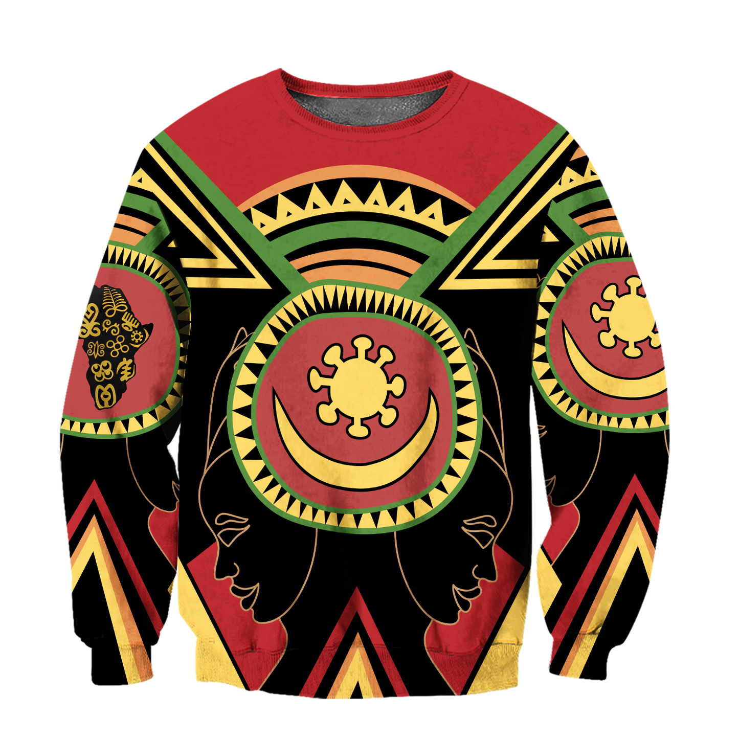 African Adinkra Sankofa Hoodie