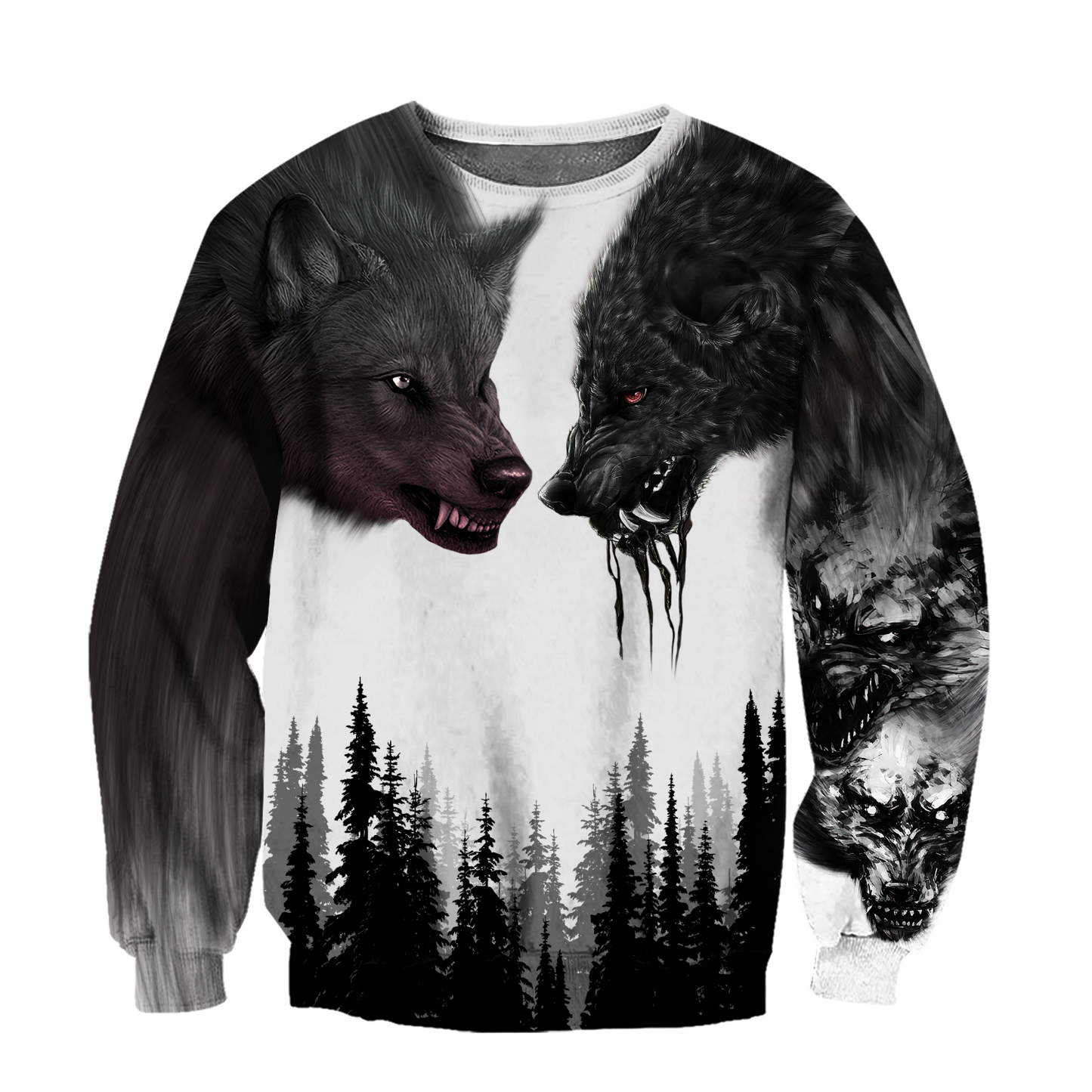 The Wolf 3D All Over Printed Hoodie For Men and Women MH2410202ST