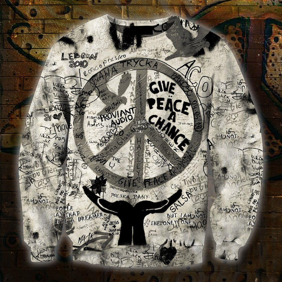 3D All Over Print American Hippie Hoodie PL - Amaze Style™-Apparel