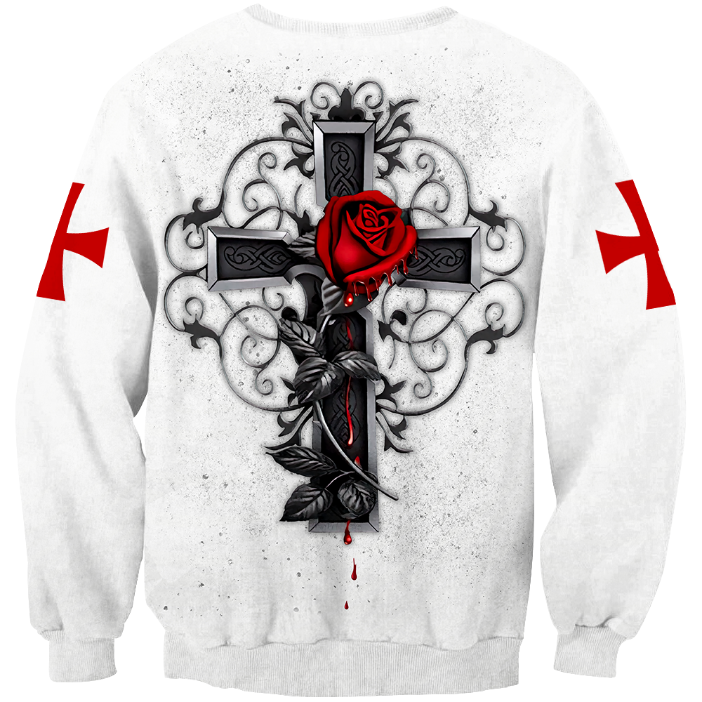 The Cross 3D All Over Printed Shirt Hoodie JJ020403 - Amaze Style™-Apparel