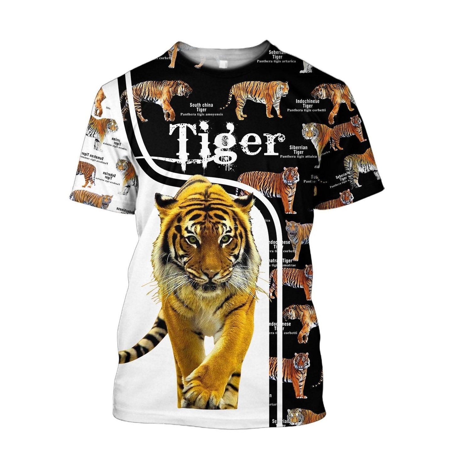 Tiger 3D All Over Printed Shirts  NTN11042001