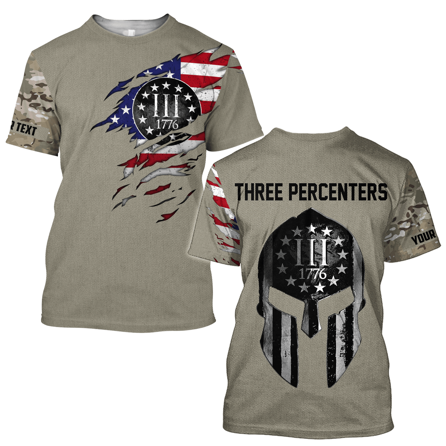 3D All Over Printed Shirts For Men and Women MP20082001S1